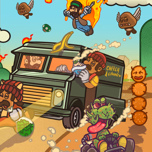 Cheech And Chong Poster Art