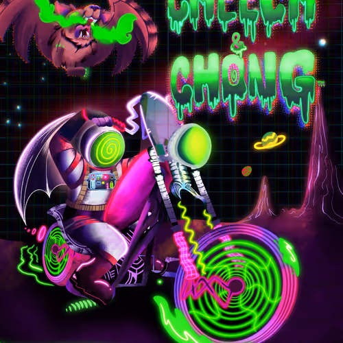 Cheech And Chong Poster Art