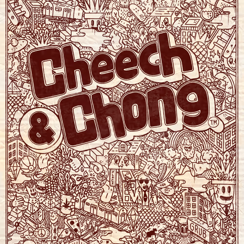 Cheech And Chong Poster Art