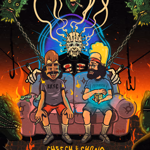Cheech And Chong Poster Art