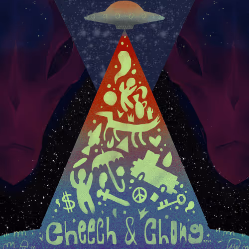 Cheech And Chong Poster Art