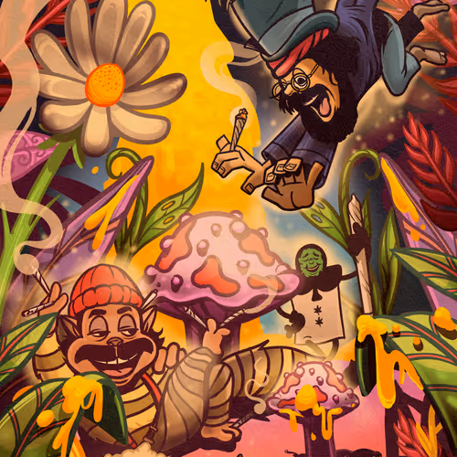 Cheech And Chong Poster Art
