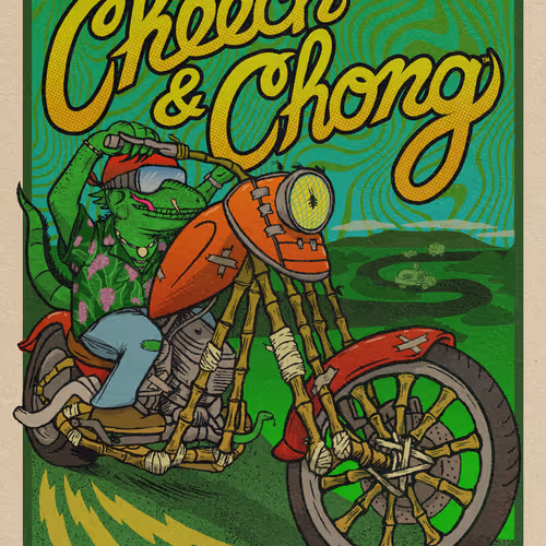 Cheech And Chong Poster Art