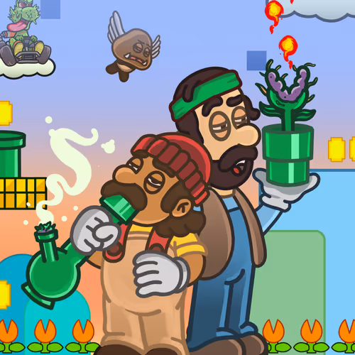 Cheech And Chong Poster Art