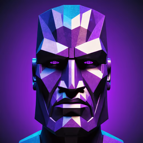 POLY MOAI #127