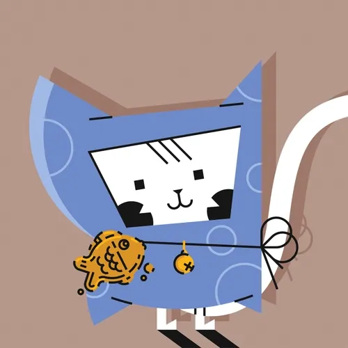 Cat in Pillow #6
