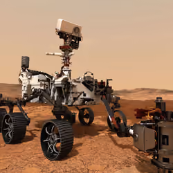 Mars 2020 Rover Postcard #2