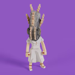 Fish Head Lady #0000