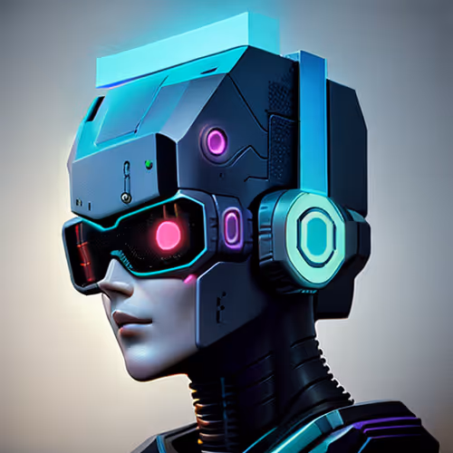 CryptoBlockHead CyberPunk