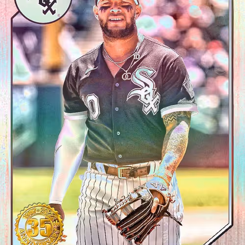 Chicago White Sox R Yoan Moncada 1987 35th Anniver