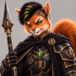 Simon the Castle Guardian | Squirrel PFP NFT