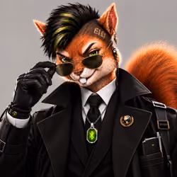 Simon the International Spy | Squirrel PFP NFT