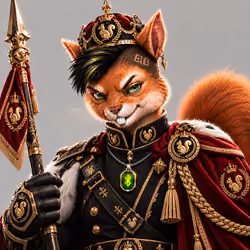 Simon the Royal Guard | Squirrel PFP NFT