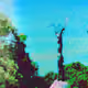 Day 420 Bjave P1410874 '1,000 Paper Cranes' Glitch Camera Photography Opensea NFT