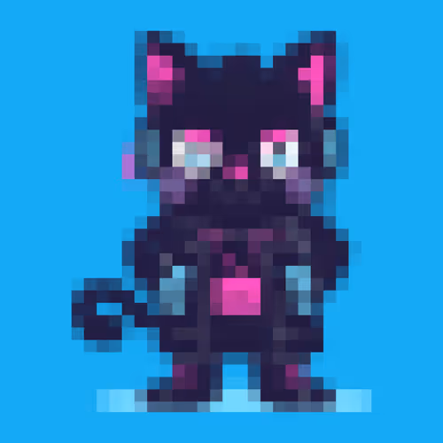 Pixel Cat #072 — Cyber Audio