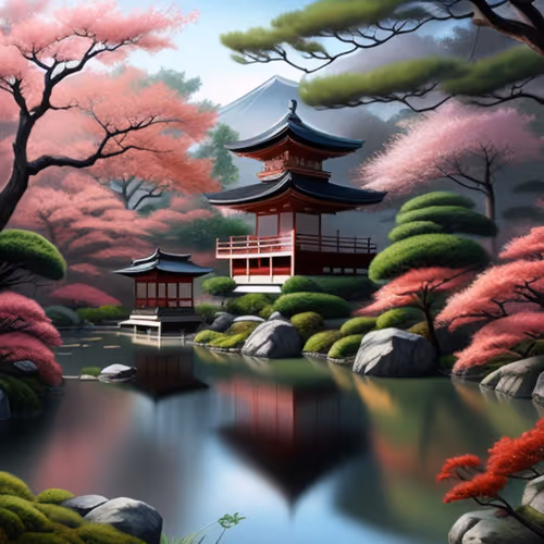 Логотип Gardens Of Japan