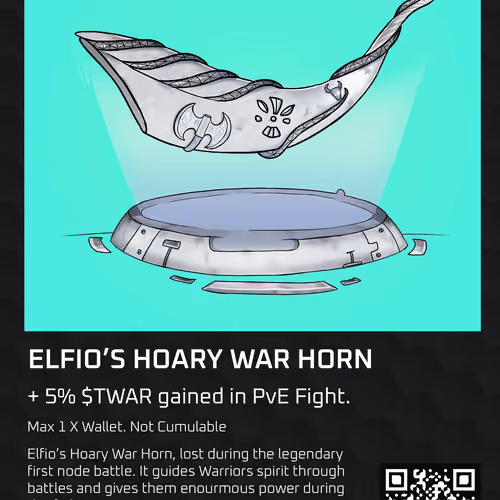Elfios Hoary War Horn