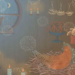 EuphorianZ "Queen Anne's Sanctuary" Queen Anne Illustration Series