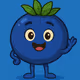 Cute Blueberry