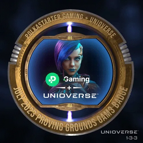 Polkastarter Gaming Official GAM3 Badge