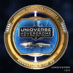 Unioverse Hoverdrome Public Preview Tourney II Legacy Medallion