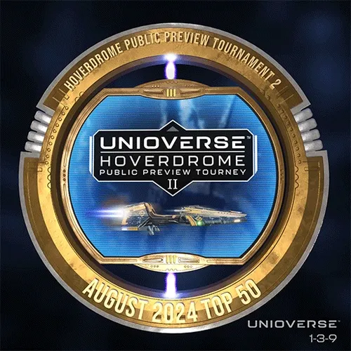 Unioverse Hoverdrome Public Preview Tourney II Legacy Medallion
