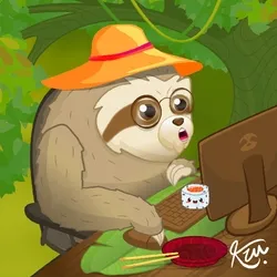 Tired Sloth #7636