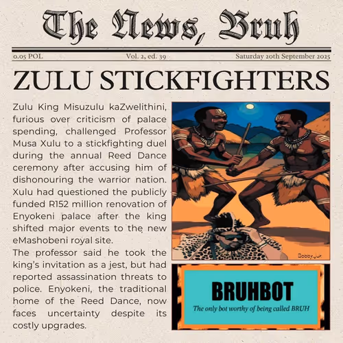 The News, Bruh. Vol 2, ed. 39