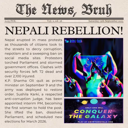 The News, Bruh. Vol 2, ed. 38