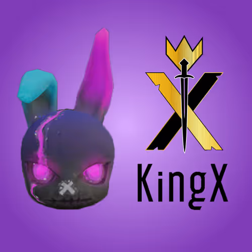 KingX | CyberNeon Rabbit Head