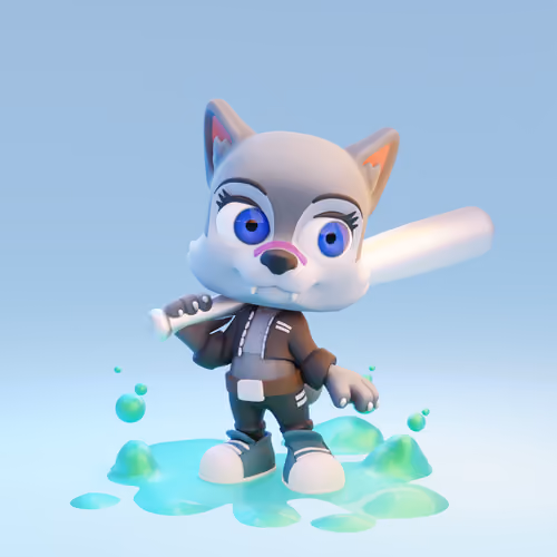 Wolf Puppy #2155