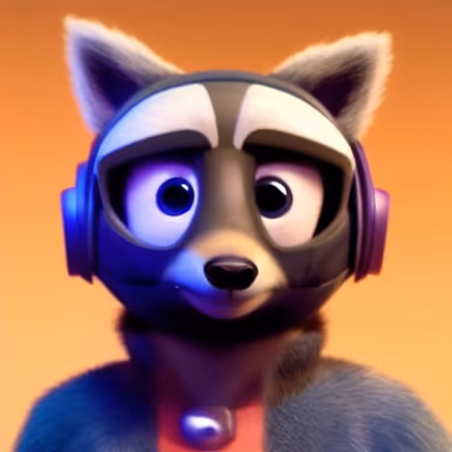 100NFTv1_Raccoon V2