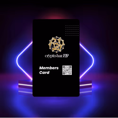 CryptobarP2P_Memberscard