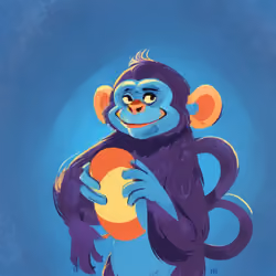 Funny Rainbow Monkeys #38