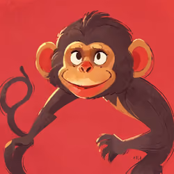Funny Rainbow Monkeys #26