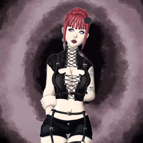 GothGF #0177 - Araceli