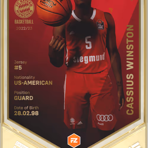 Unique - Cassius Winston - 22/23 Team - The Uniques - 22/23 - [1/1]