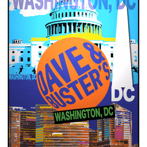 Washington, DC Pop Art Edition No. 1546