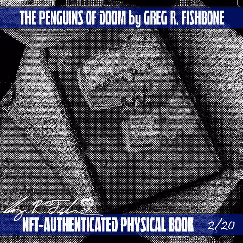 Penguins of Doom NFT-Authenticated Autographed Hardcover