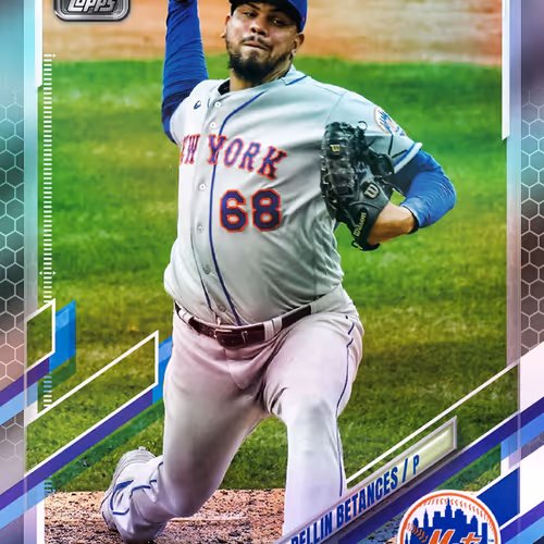 New York Mets R Dellin Betances P Base Motion Rain