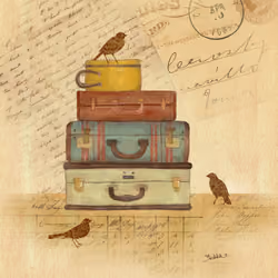 EuphorianZ "Ready To Fly" Vintage Style Illustration