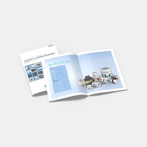 SUNGIL MACHINERY Japanese Catalog Design - Nov. 2022