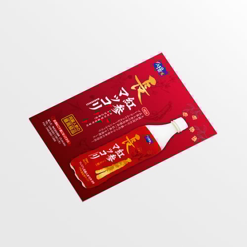 Seoul Red Ginseng Maccori Flyer Design For Japanese market - Apr. 2021