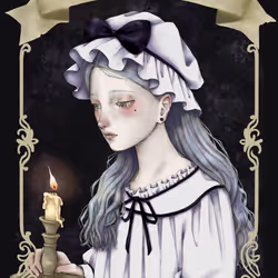 Fading Candle/溶けゆくろうそく(Tarot Card-Style)