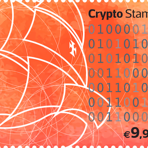 Portugal Post Crypto stamp 2023 - “Caravel”