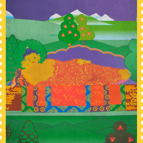 The 12 Deeds of Lord Buddha (DZEY PA CHU NGI)