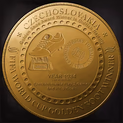 CoineryNft #24 - FIFA World Cup Golden Boot Winner 1934 NFT Coin