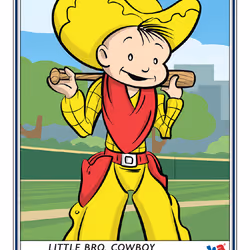 Baseball Card 3 Pesty Batter Bazooka Joe 2021 (R) #43