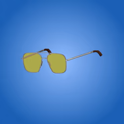 Retro Aviators - Yellow
