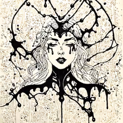 Inkflower Queen 5949